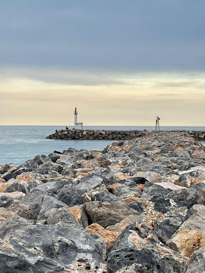 Port Barcares Vue Port Et Mer Le Barcares Luaran gambar